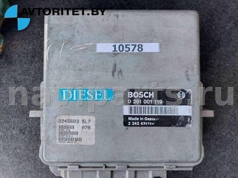 Блок управления двигателем BMW 5 E34, 1993 г., OEM 2243421, арт. 10578