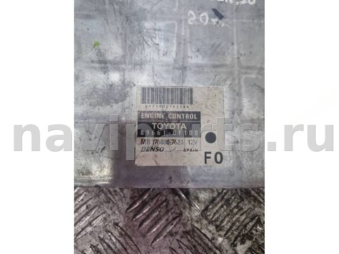 Блок управления двигателем Toyota Corolla Verso, 2008 г., OEM 896610F100, арт. 11013, фото 2