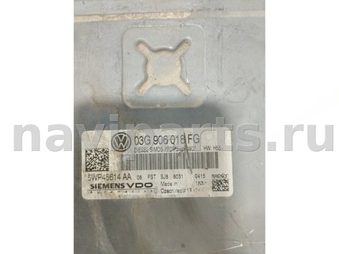 Блок управления двигателем Volkswagen Passat, 2008 г., арт. 12307, фото 2