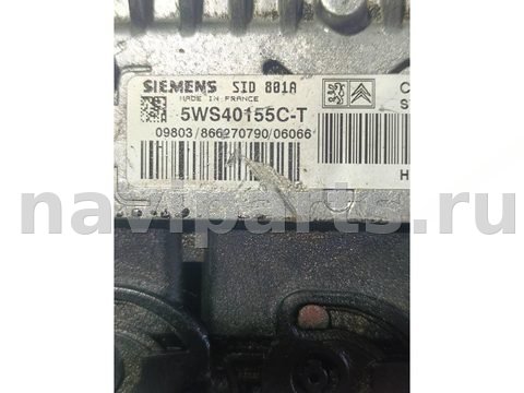 Блок управления двигателем Peugeot Partner, 2005 г., OEM 5WS40155CT, арт. 123854, фото 3