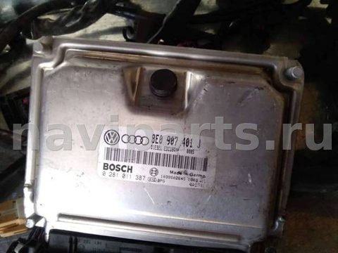 Блок управления двигателем Audi A6, 2001 г., арт. 3003
