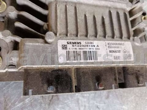 Блок управления двигателем Renault Megane, 2008 г., арт. 4297, фото 2