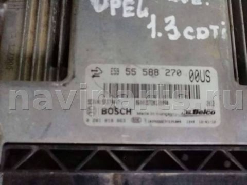 Блок управления двигателем Opel Corsa, 2010 г., арт. 4315