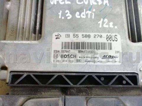 Блок управления двигателем Opel Corsa, 2010 г., арт. 4320, фото 2
