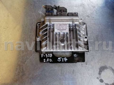 Блок управления двигателем Peugeot 308, 2007 г., арт. 4343