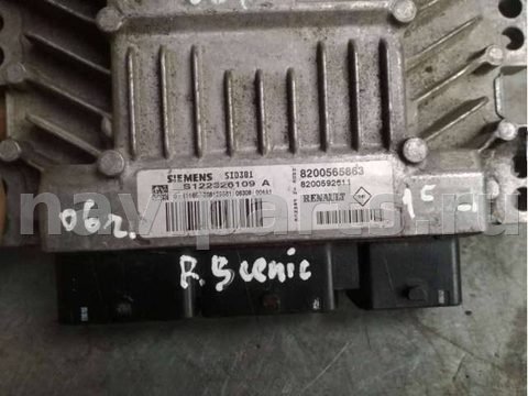 Блок управления двигателем Renault Scenic, 2006 г., арт. 5698, фото 2