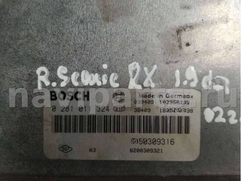 Блок управления двигателем Renault Scenic, 2002 г., арт. 5709