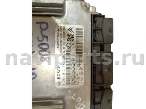 Блок управления двигателем Peugeot 5008, 2010 г., OEM 0281013334, арт. 57252333, фото 2