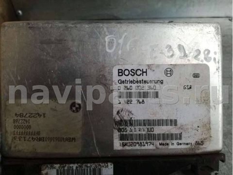 Блок управления двигателем BMW 5 E39, 2001 г., арт. 5758, фото 2