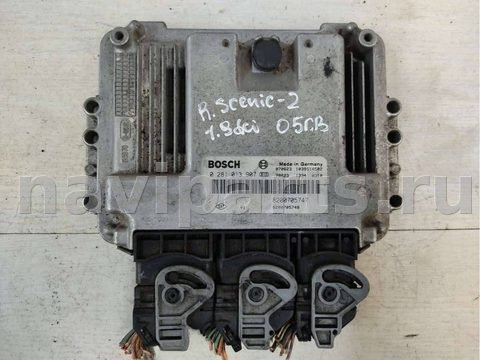Блок управления двигателем Renault Scenic, 2005 г., OEM 0281013907, арт. 60306440