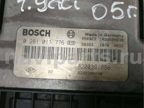 Блок управления двигателем Renault Scenic, 2005 г., OEM 0281011776, арт. 65112796, фото 3
