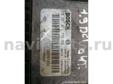 Блок управления двигателем Renault Scenic, 2004 г., OEM 0281011776, арт. 65112811, фото 3