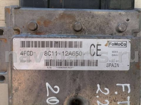 Блок управления двигателем Ford Transit, 2009 г., арт. 65321603, фото 5