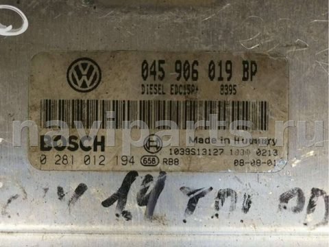 Блок управления двигателем Volkswagen Polo, 2005 г., OEM 0281012194, арт. 67589670