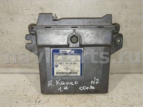 Блок управления двигателем Renault Kangoo, 2000 г., OEM 7700104956, арт. 67589680, фото 3