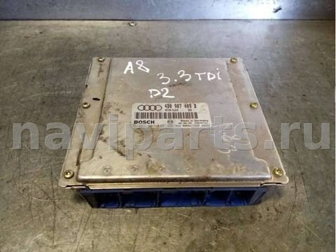 Блок управления двигателем Audi A8, 2001 г., арт. 7128