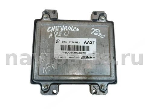 Блок управления двигателем Chevrolet Aveo, 2015 г., OEM 12645482, арт. 74799496