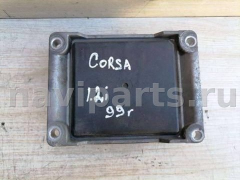 Блок управления двигателем Opel Corsa, 1999 г., арт. 74974100, фото 2
