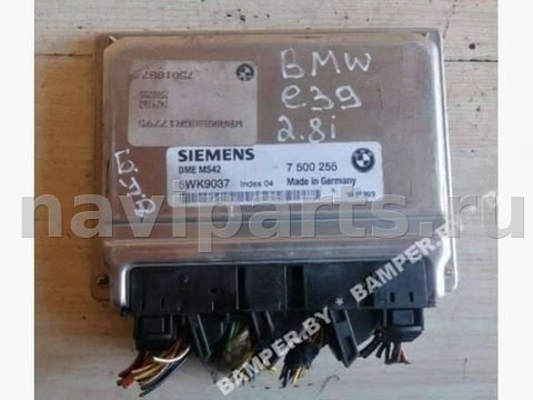 Блок управления двигателем BMW 5 E39, 2000 г., OEM SIEMENS5WK9037, арт. 82653031, фото 2