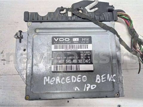 Блок управления двигателем Mercedes SLK R170, 1999 г., арт. 86851025, фото 5