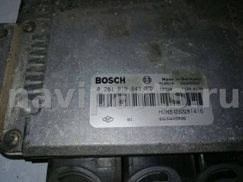 Блок управления двигателем Renault Scenic, 2003 г., арт. 8768, фото 2