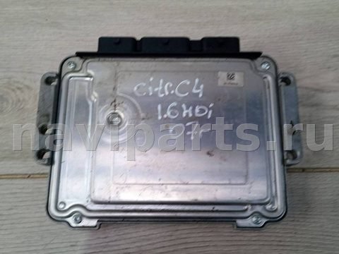 Блок управления двигателем Citroen C4, 2007 г., OEM 0281013871, арт. 88376597, фото 2