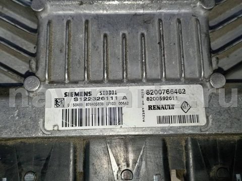 Блок управления двигателем Renault Scenic, 2007 г., OEM S122326111A, арт. 88618382, фото 3