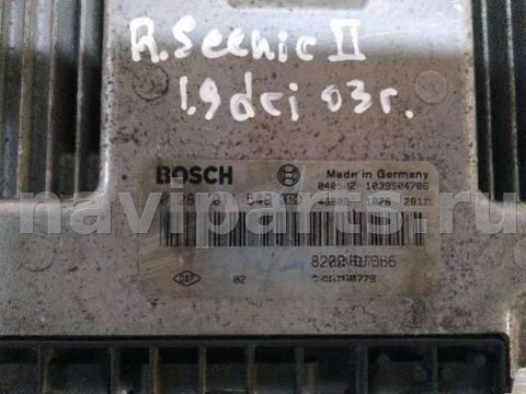 Блок управления двигателем Renault Scenic, 2003 г., арт. 94277134