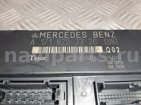 Блок управления крыши/люка Mercedes SLK R171, 2005 г., OEM A1718203326, арт. 919579, фото 6