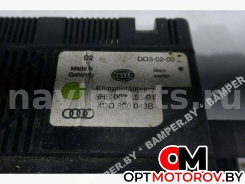 Блок управления печки/климат-контроля Audi A8, 2000 г., OEM 4D0820043B, арт. 01104