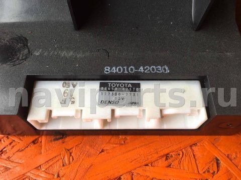 Блок управления печки/климат-контроля Toyota RAV4, 2003 г., OEM 8401042030, арт. 1011322, фото 3