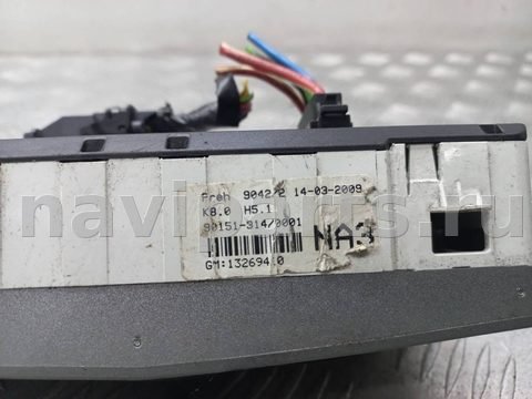 Блок управления печки/климат-контроля Opel Zafira, 2009 г., OEM 13269410, арт. 1112380, фото 3