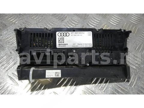 Блок управления печки/климат-контроля Audi A4, 2008 г., OEM 8T1820043, арт. 115272, фото 2