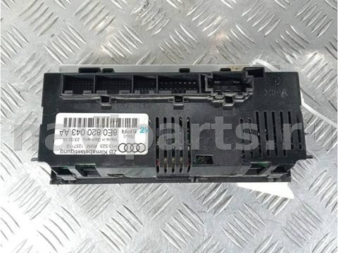 Блок управления печки/климат-контроля Audi A4, 2003 г., OEM 8E0820043AA, арт. 128730, фото 2