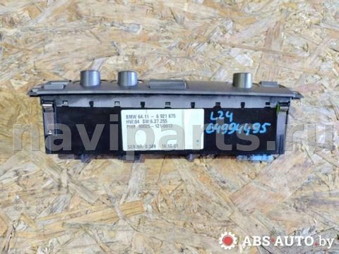 Блок управления печки/климат-контроля BMW 7 E65/E66, 2004 г., арт. 64994495, фото 4