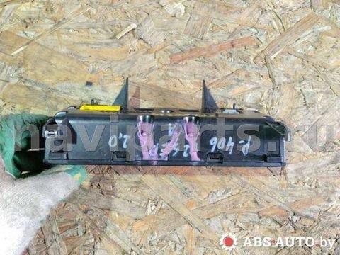 Блок управления печки/климат-контроля Peugeot 406, 2002 г., OEM 68370002, арт. 65150234, фото 2