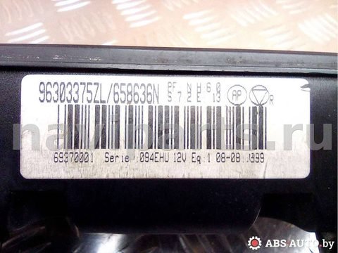 Блок управления печки/климат-контроля Peugeot 406, 1997 г., OEM 658636N, арт. 71010848_1, фото 4