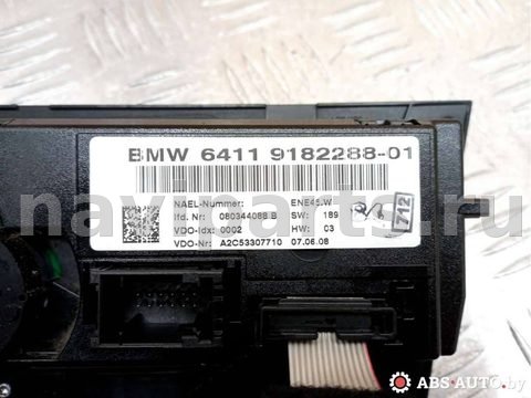 Блок управления печки/климат-контроля BMW 3 E90/E91/E92/E93, 2008 г., арт. 71879951, фото 4