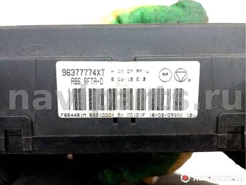 Блок управления печки/климат-контроля Citroen C3, 2007 г., OEM 6921001, арт. 71967484, фото 4