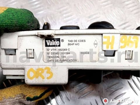 Блок управления печки/климат-контроля Renault Scenic, 2000 г., OEM 662369C, арт. 71967485, фото 4