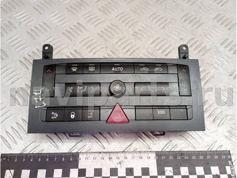 Блок управления печки/климат-контроля Peugeot 407, 2009 г., OEM 96464896KR, арт. A14469_1