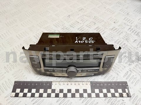 Блок управления печки/климат-контроля Toyota Avensis, 2008 г., арт. A40525_1, фото 2
