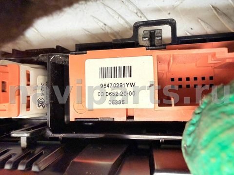 Блок управления печки/климат-контроля Citroen C5, 2006 г., OEM 96573328YW02, арт. A41764, фото 5
