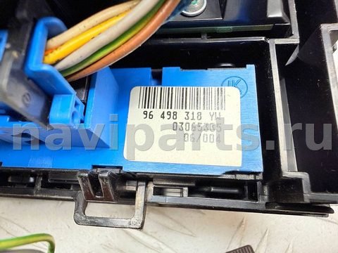 Блок управления печки/климат-контроля Citroen C5, 2006 г., OEM 96573328YW02, арт. A41764, фото 6