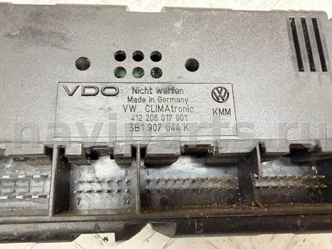 Блок управления печки/климат-контроля Volkswagen Passat, 2004 г., арт. A46416, фото 5