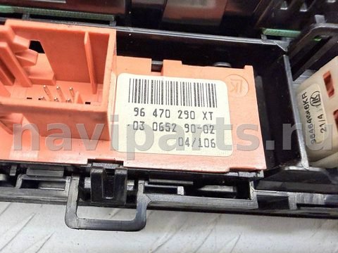 Блок управления печки/климат-контроля Peugeot 407, 2004 г., OEM 96533783YW, арт. A48435, фото 4