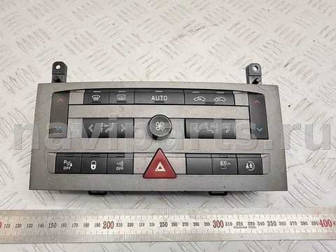 Блок управления печки/климат-контроля Peugeot 407, 2009 г., OEM 96464896KR, арт. A48470_1