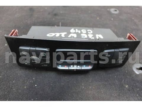 Блок управления печки/климат-контроля Mercedes S W220, 2002 г., OEM 2208301185, арт. C549, фото 2