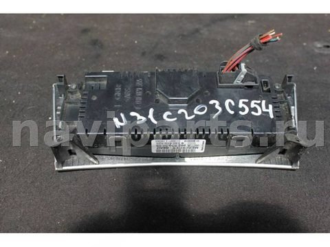 Блок управления печки/климат-контроля Mercedes C W203, 2004 г., OEM A2038303085, арт. C554, фото 2