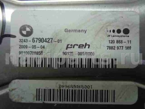 Блок управления рулевой рейки BMW 7 F01/F02, 2009 г., OEM 6790427, арт. 00034114, фото 5